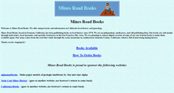 Desktop Screenshot of minesroadbooks.com
